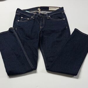 Rag & Bone Dark Indigo Straight capri Jeans